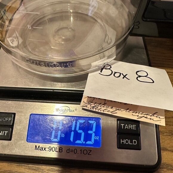 Cuisinart 12 Cup Replacement Glass Coffee Carafe With Black Handle Lid Genuine - Picture 9 of 9